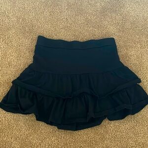 Girls Black Justice skort size 8